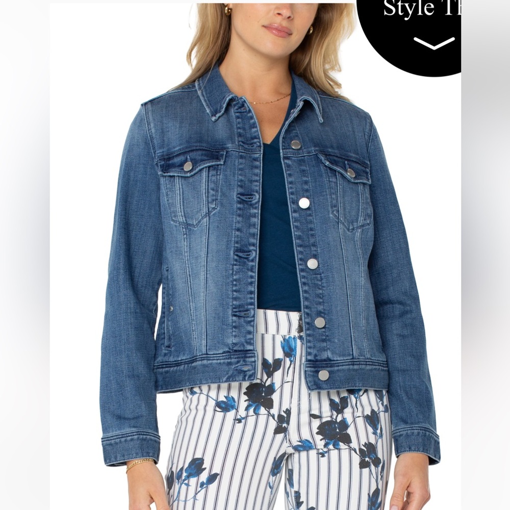 Classic Blue Denim Jean Jacket